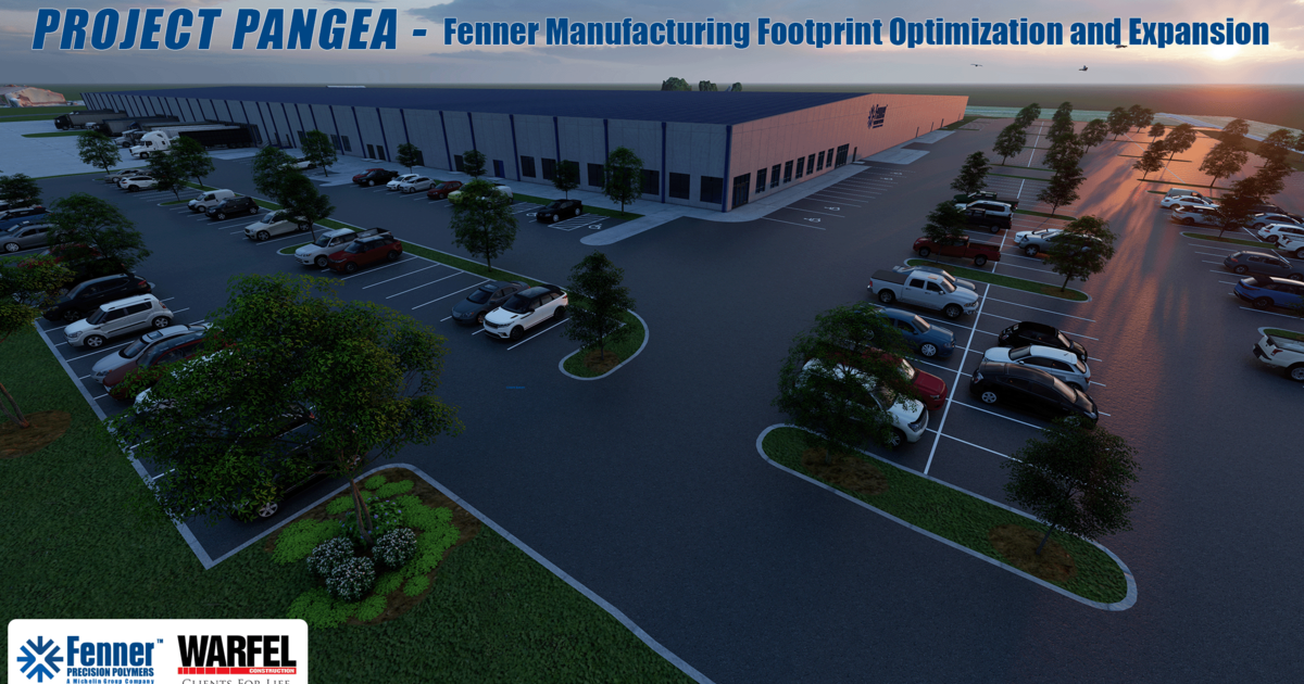 Citing growth, Fenner Precision Polymers to consolidate Pa. operations